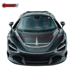 ฝากระโปรงคาร์บอนไฟเบอร์แบบแห้ง Vors Style สำหรับ Mclaren 720S ฝาครอบเครื่องยนต์คาร์บอน ชุดแต่งตัวถังรถยนต์ - Product Image 2