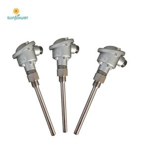 Sensor de Temperatura Pt100 WZGPK-132 WZGPK-142 con Manguera de Acero Inoxidable, Precisión Clase A - Product Image 1
