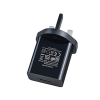 Adaptateur secteur USB certifié au Royaume-Uni 5V3A 15W, chargeur mural USB 5V 3A, chargeur rapide pour iPhone, téléphone portable, ABS