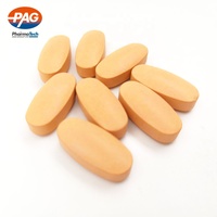 Carence en vitamines et minéraux du corps humain avec marque privée Complément alimentaire végétalien Comprimés multivitaminés pour hommes