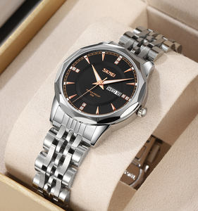 นาฬิกาควอตซ์ SKMEI 9264 สำหรับผู้หญิง ดีไซน์หรูหรา ตัวเรือนสแตนเลสสตีล กันน้ำ พร้อมดีไซน์โลหะผสม เครื่องญี่ปุ่น ทันสมัยและมีสไตล์ - Product Image 5