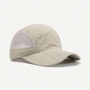 Casquette de baseball pour homme à séchage rapide pour l'été, en maille respirante, protection solaire, pliable, vente en gros - Product Image 3