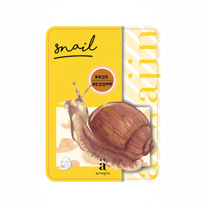Aewajin Snail Ultra Hydrating Essence Face Mask <b>Sheet</b> with Chemical Ingredients Kbeauty Korean Cosmetic Made in Korea - Product Image 2