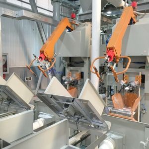 Máquina de Llenado de Bolsas de Válvula para Mortero Seco de Turba de Coco de Alta Velocidad, 20 kg, 40 kg, Fábrica China, Empaquetadora de Polvo Granular Semiautomática - Product Image 2