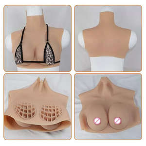 Prótesis de Senos de Silicona Supersuaves, Copa C, Senos Falsos, Sensación Realista al Tacto, para Travestis y Personas Transgénero - Product Image 5