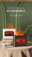 Diffuseur d'aromathérapie à flamme de cheminée en plastique écologique portable USB à usage hôtelier avec 1 an de garantie