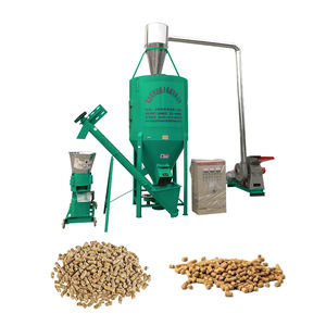 Unidad de molino de pellets de troquel plano mediano-pequeño económico para granjas de pollos, vacas, cerdos y cabras - Product Image 4