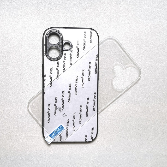 Wholesale Factory TPU PC Blank UV Printing Tempered Glass Phone Cases for iPhone 17