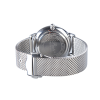 Bracelet de montre milanais 20mm vente en gros personnalisé 316 acier inoxydable pli-pression fermoir CNC conçu bracelet de montre pour Samsung Huawei Xiaomi
