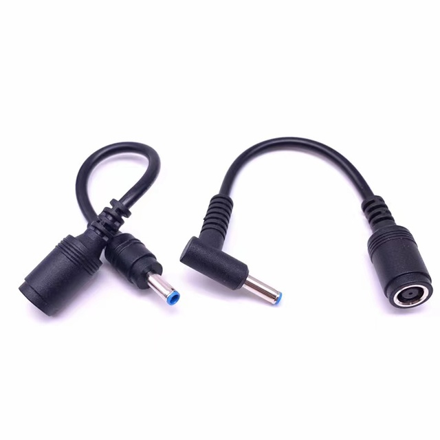 DC Power Charger Converter Adapter Copper Conductor PVC Insulated Male to Female Cable 7.4mm/5.0mm to 4.5mm/3.0mm 12V 24V