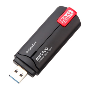 ดองเกิลไวไฟ 6E USB 3.0 รุ่น 5400M การ์ดเชื่อมต่อเครือข่าย AX5400 2.4GHz 5GHz 6GHz ไตรแบนด์ ไม่ต้องติดตั้งไดรเวอร์ อะแดปเตอร์<span class=keywords><strong>ไวไฟ</strong></span> USB สำหรับพีซี - Product Image 3