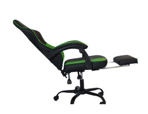 2025 <span class=keywords><strong>Razer</strong></span> PC <span class=keywords><strong>Silla</strong></span> para juegos Nuevo diseño Estilo ejecutivo Cuero con reposapiés reclinable giratorio de metal Oficina Internet Cafe Gamers - Product Image 4