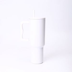 40oz H4.0 <b>Handle</b> Car <b>Travel</b> <b>Mug</b> Vacuum Tumbler Lid Straw Non-Slip Base ODM OEM Custom Color - Product Image 2