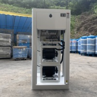 Compresor de Aire Scroll sin Aceite Airking de 11KW, 15HP, Refrigerado por Aire, Estacionario, Bajo Ruido, Uso Médico, Motor PLC, Bomba con Rodamientos, Control LCD