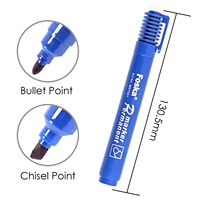 Stylos marqueurs Foska, ensemble de surligneurs scolaires, encre acrylique à l'alcool, indélébile, art, peinture permanente, imperméable, stylos marqueurs de couleur