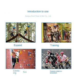 Hot Selling Metade Corpo Escalada <span class=keywords><strong>Harness</strong></span> para Crianças High Altitude Resgate Cinto de Segurança com Proteção Queda para Crianças - Product Image 5