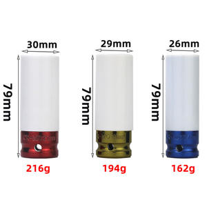 ชุดประแจบล็อกเหล็กอัลลอยด์ Cr-V ขนาด 1/2 นิ้ว หัวหกเหลี่ยม สำหรับงานอุตสาหกรรม ผ่านการเคลือบผิวด้วยไฟฟ้า - Product Image 1