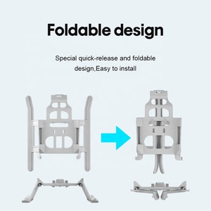 STARTRC قابل للطي سريع التثبيت فعال لزيادة الارتفاع واقية معدات الهبوط الأكثر أمانًا لـ DJI Mini <span class=keywords><strong>3</strong></span> Pro لملحقات الطائرات بدون طيار - Product Image 6