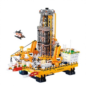 Kit <span class=keywords><strong>de</strong></span> Construcción <span class=keywords><strong>de</strong></span> Plataformas Petrolíferas Offshore OEM <span class=keywords><strong>de</strong></span> Gran Escala - Modelo <span class=keywords><strong>de</strong></span> Plataforma <span class=keywords><strong>de</strong></span> Petróleo <span class=keywords><strong>de</strong></span> Aguas Profundas a Gran Escala, Bloques Industriales Personalizados - Product Image 1