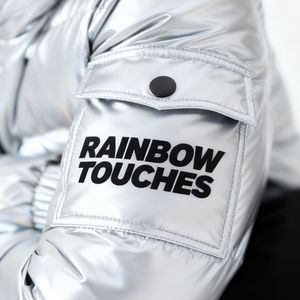 <span class=keywords><strong>Piumino</strong></span> Streetwear da <span class=keywords><strong>Uomo</strong></span> <span class=keywords><strong>Imbottito</strong></span> di Alta Qualità, Giacca Invernale Lucida Oversize con Cappuccio e Zip - Product Image 3