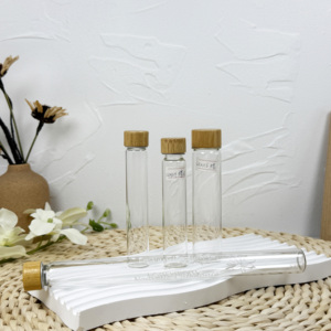 หลอดแก้วขนาดคิงไซส์ 125 มม. สีตามสั่ง ฝาเกลียวแบบป้องกันเด็ก - Product Image 4