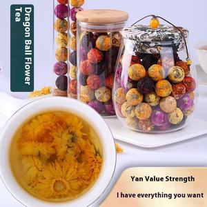 <span class=keywords><strong>Dragon</strong></span> <span class=keywords><strong>Ball</strong></span> Thé aromatisé Spécialité Thé Santé Rose Chrysanthème Lily Combinaison Internet Célébrité pour <span class=keywords><strong>Tube</strong></span> à essai Pack Sac en vrac - Product Image 3