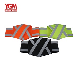 Correas Reflectantes Deportivas de Alta Visibilidad, Brazalete Elástico Ajustable para Seguridad Nocturna - Product Image 2