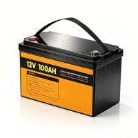 SUPSRSAFE 12V 24V 48V 100Ah 200Ah 5KWh 10KWh 8000-Cycle RV Caravan Lifepo4 Baterai Rumah Lithium Ion Pack T30 -20~60