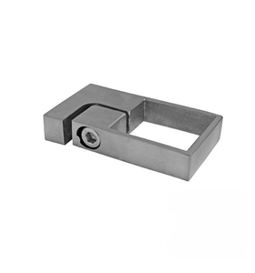 Support carré réglable en <span class=keywords><strong>inox</strong></span> pour système de balustrade extérieure, idéal pour rampes de balcon et escaliers – Offre Spéciale - Product Image 2