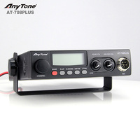 Radio Marine Anytone AT708 Plus 12 Band AM/FM 27mhz CB Radio 960 Saluran HF Transceiver Wakie Talkie Speaker Terintegrasi 4W/8W/15W