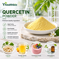 Poudre de Quercétine Haute Pureté 98% – Extrait de Sophora Japonica Transformé en Usine, Rigoureusement Testé pour le Marché Haut de Gamme International