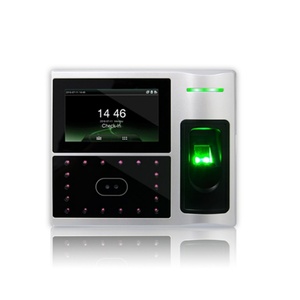 WiFi Cloud Face Time Attendance Machine System Fingerprint Employee Electronic Time <b>Clock</b> Management System - Product Image 4