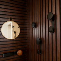 EAZART Akupanel Walnut, panneau mural diffuseur acoustique à lattes, panneaux acoustiques à LED, accessoires pour plafond, fabricant
