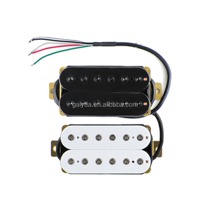 Pastillas de Guitarra Eléctrica Blancas de Alta Gama, Originales, de 4 Núcleos, 50/52MM, Modelo 632, Acabado Mate Plástico, Venta al Por Mayor - Product Image 5