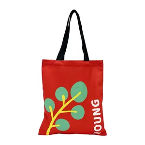 Tote Cotton bag Custom Logo Printed Dust Proof Natural White Cotton Canvas Custom Drawstring Tote Bag for Shopping