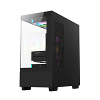 2024 verre Micro ATX Mini ITX Cube boîtier PC personnalisé MATX boîtier d'ordinateur de jeu Support 120 mm CPU refroidisseur d'eau armoire d'ordinateur