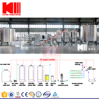 Machine de remplissage automatique pour petites bouteilles en plastique PET, ensemble complet d'eau minérale et d'eau alcaline, machine de production d'eau minérale