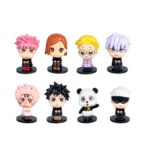 ตุ๊กตาของเล่นฟิกเกอร์อนิเมะญี่ปุ่นรูปการ์ตูนน่ารักขนาดเล็ก6ชิ้น/เซ็ต8ซม. - Product Image 5