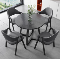 Ensemble de banquettes de restaurant commercial en bois massif et cadre en fer - Sièges rembourrés personnalisables pour cafés et restaurants