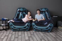 Bestway — chaise de jeu gonflable avec cadre principal, design moderne, pour salon, 75077