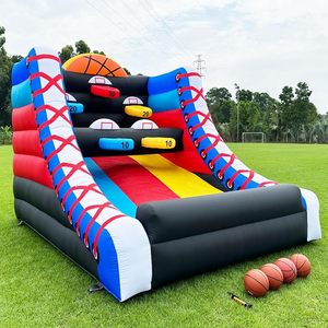 Castillo Inflable de PVC para Niños, Canasta de Baloncesto Inflable, Juego de Baloncesto Inflable para Fiestas - Product Image 3