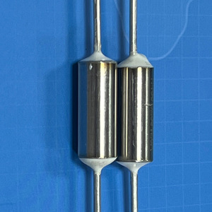 Protecteur thermique 10A 250V, boîtier métallique, sortie axiale, action rapide pour cuiseurs à riz - Product Image 2