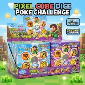 Caramelos Explosivos de 1.5g con Bloques de Píxeles, Caja Sorpresa con Juguetes de Caramelos, Juego de Caja Sorpresa para Niños con Bloques de Construcción para Bolsas de Regalo - Product Image 1