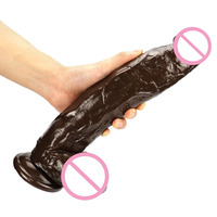 11.8 pouces 30cm énorme gode avec Strapon ventouse réaliste gros pénis femme masturbateur vagin Dick boutique adulte Anal Sex Toys
