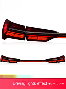 Dedicato al 19-24 per Audi A6L gruppo fanale posteriore modificato LED dinamico acqua corrente sterzo attraverso il gruppo fanale posteriore - Product Image 5