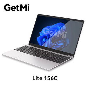 GetMi Lite 156C Intel Celeron N5095/N95/N100/N150 portátil inalámbrico listo para negocios estado usado con teclado en inglés - Product Image 1