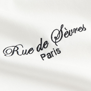 สเวตเชิ้ตผู้หญิงสีน้ำเงินคอตตอน20% 80% คอตตอนคอกลมทรงหลวมผ้าฟลีซทำจากโพลีเอสเตอร์รีไซเคิล - Product Image 5