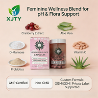 Cápsulas de Suplemento Dietético Herbal con Extracto de Corazón de Vaca para Mujeres XJTY Nature (60 Cápsulas) que Apoyan la Salud del Tracto Urinario y el Sistema Inmunológico