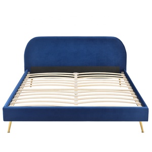 Willsoon elegante semplice letto <span class=keywords><strong>in</strong></span> <span class=keywords><strong>tessuto</strong></span> con materiale di rivestimento per mobili camera da letto - Product Image 2