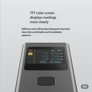 Medidor de Distancia Láser Inteligente para el Hogar LS6, Medición/Lectura con un Solo Toque - Product Image 3